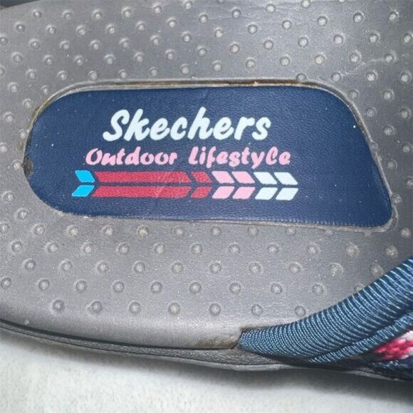 Skechers Women's Zigzag Strappy Sandals Multicolor Size 7 Casual Summer - Picture 3 of 7